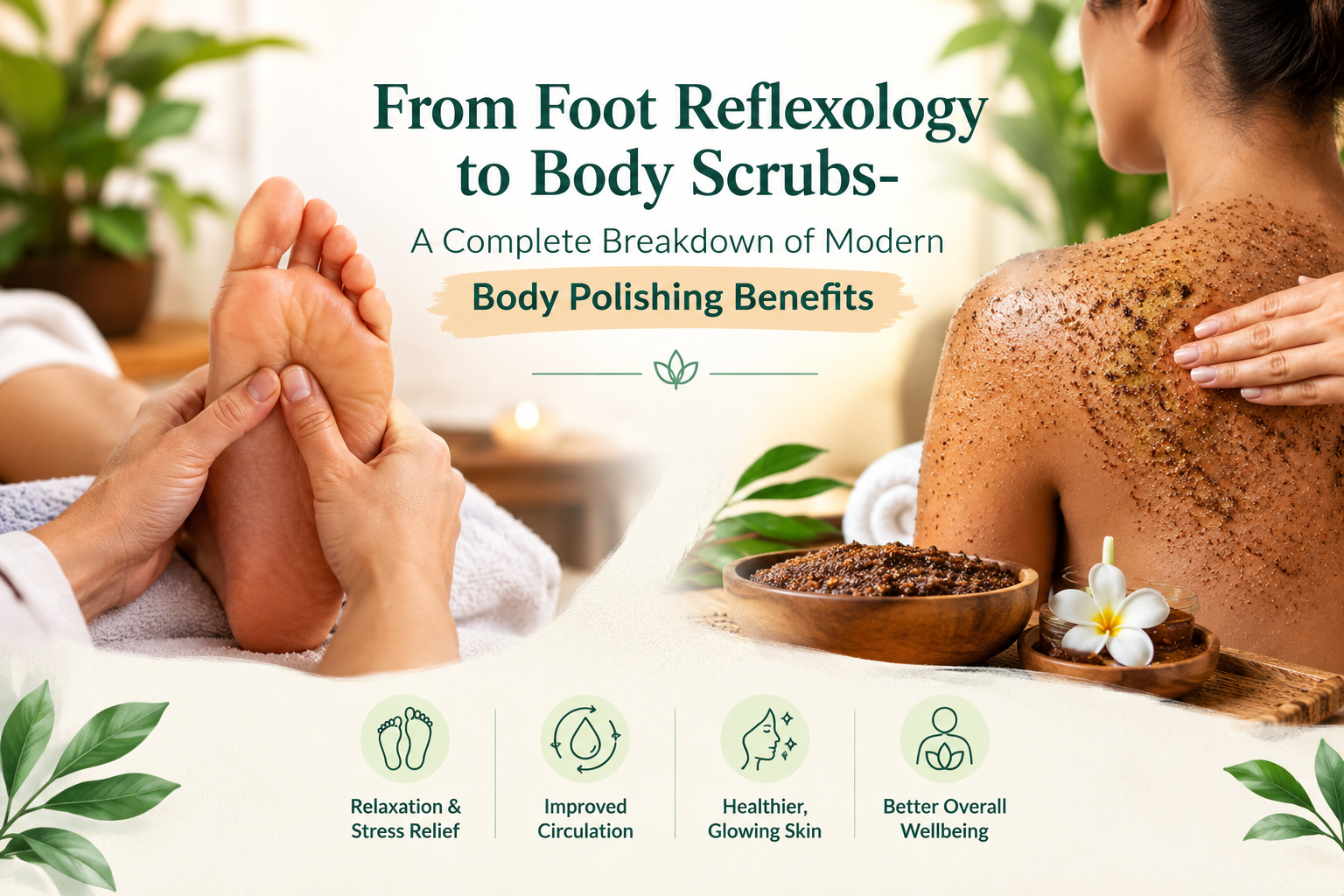 Foot Reflexology to Body Scrubs